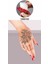 Gül Demeti Tattoo Geçici Dövme Şablonları Kına Kalıpları 2