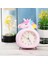 Alarmlı Unicorn Masa Saati, Pembe, 14X12, 1