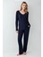 Arnetta 3460-S Kadın Uzun Kol Pijama Takım 1