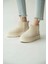 Kadın Bot Süet Içi Kürklü Kalın Taban Mini Kısa Bilekte Günlük Bot 3