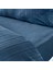 Soft Dobby Weave Çift Kişilik Nevresim Takımı - Indigo 2