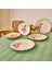 Kitchen Camellia 24 Parça Yemek Takımı - Renkli 1