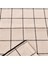 Trallies Runner - Ekru / Siyah - 45X150 cm 3