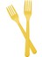 Sarı Plastik Çatal 1