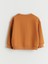 Yeni Sezon Bisiklet Yaka Fırfırlı Kız Çocuk Sweatshirt 2