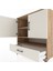 Hyperion Şifonyer 3 Raflı Tek Çekmeceli 2 Kapaklı 88X44X96 Çam-Aytaşı 5