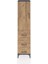 Hyperion Dolap Tek Raflı 3 Çekmeceli Tek Askılı 44X44X195 Antrasit-Çam 1