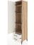 Hyperion Dolap 4 Raflı 2 Çekmeceli Tek Kapaklı 44X44X195 Çam-Aytaşı 4