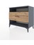 Hyperion Şifonyer Tek Raflı Tek Çekmeceli 88X44X80 Antrasit-Çam 3
