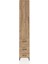 Hyperion Dolap 4 Raflı 3 Çekmeceli Tek Kapaklı 44X44X243 Çam-Çam 1