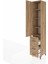 Hyperion Dolap 4 Raflı 3 Çekmeceli Tek Kapaklı 44X44X243 Çam-Çam 4
