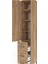 Hyperion Dolap 4 Raflı 3 Çekmeceli Tek Kapaklı 44X44X243 Çam-Çam 5