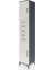 Hyperion Dolap 3 Raflı 5 Çekmeceli 2 Kapaklı 44X44X243 Antrasit-Aytaşı 3