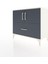 Hyperion Şifonyer 2 Raflı Tek Çekmeceli 2 Kapaklı 88X44X80 Aytaşı-Antrasit 3