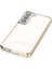 Bfs Samsung Galaxy S22 Kılıf Razer Lensli Silikon - Gold 4