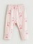 Yeni Sezon Beli Lastikli Baskılı Kız Bebek Pijama Alt 1