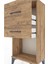 Arges Komodin 2 Çekmeceli 44X30X96 Çam-Çam 5