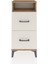 Arges Komodin Tek Raflı 2 Çekmeceli 44X30X96 Çam-Aytaşı 1