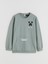 Yeni Sezon Bisiklet Yaka Minecraft Baskılı Erkek Çocuk Sweatshirt 1