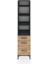 Hyperion Dolap 4 Raflı 3 Çekmeceli 44X44X195 Antrasit-Çam 1