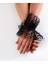 (G)Siyah Puanlı Bilek Gelin Eldiveni 1