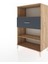 Hyperion Dolap 2 Raflı Tek Çekmeceli 88X44X134 Çam-Antrasit 3