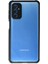 CPT16 Samsung Galaxy M52 5g Kılıf Miami Şeffaf Silikon - Siyah 1