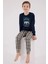 Uzun Kol Erkek Çocuk Pijama Takım 3511 2