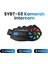 SYBT-68 Kameralı Bluetoothl 5.4 Motosiklet Kask Kulaklık Intercom Rgb Işıklı Motorsiklet Interkom 1