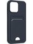Bfs iPhone 14 Pro Kılıf Kelvin Kartvizitli Silikon - Lacivert 3