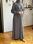 Füme Kaplama Düğmeli Fitilli Örme Elbise 9937 4