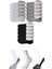 Siyah Gri ve Beyaz Kadın Babet Çorap 15 Çift 1