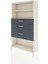 Arges Dolap 2 Raflı 3 Çekmeceli 88X30X163 Aytaşı-Antrasit 3