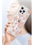 Bfs Apple iPhone 15 Pro Floral Magsafe Kapak - Pembe 4