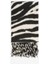 Zebra Desenli Yumuşak Dokulu Atkı 2
