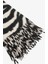 Zebra Desenli Yumuşak Dokulu Atkı 3