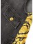Siyah Gold Kız Çocuk Denim Elbise 3