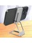 360 Derece Dönen Tüm Telefon Tipleri Ile Uyumlu Metal Telefon Standı Braket (4172) 3