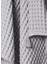 Gri %100 Pamuk Waffle Bebek Pike Örtü 90 x 120 cm 3