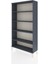 Arges Dolap 4 Raflı 88X30X163 Antrasit-Antrasit 3