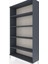 Arges Dolap 4 Raflı 88X30X163 Antrasit-Antrasit 5