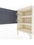 Arges Komodin 2 Raflı Tek Kapaklı 44X30X64 Aytaşı-Antrasit 5