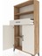 Arges Dolap 3 Raflı Tek Çekmeceli 2 Kapaklı 88X30X163 Çam-Aytaşı 5