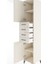 Hyperion Dolap 3 Raflı 4 Çekmeceli 2 Kapaklı 44X44X221 Aytaşı-Aytaşı 5