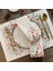 Home Çiçek Desenli 2'li Supla - Renkli - 45 cm 2