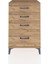 Hyperion Komodin 4 Çekmeceli 60X44X96 Çam-Çam 1