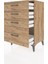 Hyperion Komodin 4 Çekmeceli 60X44X96 Çam-Çam 4