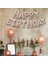 Happy Birthday Banner Folyo Balon 1