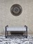 Siyah Boyalı Metal 80 cm Puf Bench - Antre Puf - Hol Bench - Puf - Oturak - Bench Gri Renk 90 x 45 Boyut/ebat 3