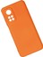 Bfs Xiaomi Mi 10T Kılıf Nano Içi Kadife Silikon - Turuncu 3